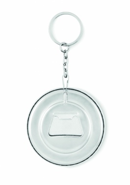 Logotrade corporate gift picture of: Key ring with bottle opener Madona